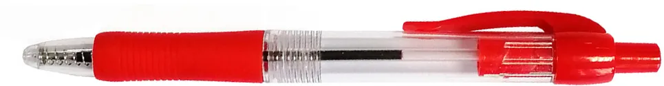 Pix cu gel cu mecanism WB, grip, 0.7 mm, rosu
