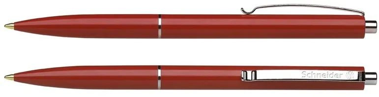 Pix cu mecanism Schneider K15, corp rosu, scriere rosu, 0,4 mm