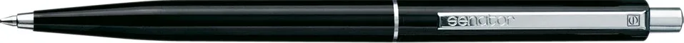 Pix cu mecanism, Senator, Point Classic, 0.8 mm, plastic, negru