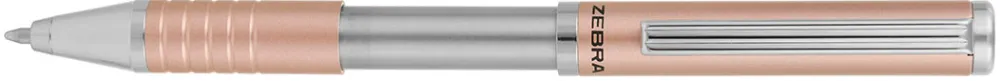 Pix cu mecanism telescopic Zebra, SL-F1, 0.7 mm, corp auriu