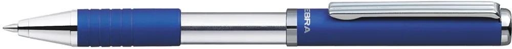 Pix cu mecanism telescopic Zebra, SL-F1, 0.7 mm, corp albastru inchis