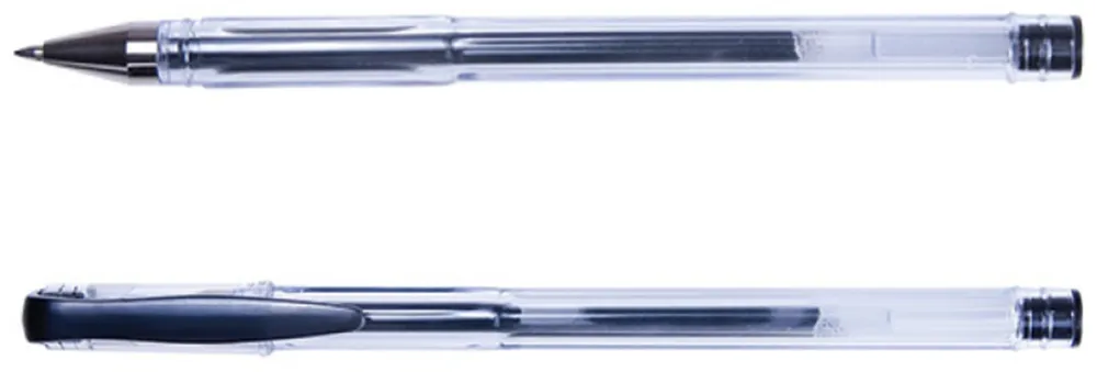 Pix cu gel fara mecanism Office Products, 0.5mm, negru