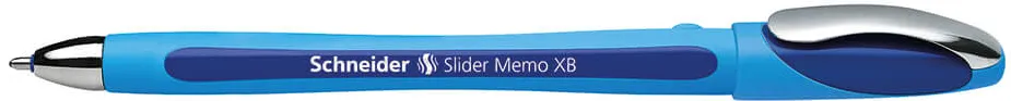 Pix gel fara mecanism Schneider Slider Memo XB, varf 0.6 mm, corp plastic, albastru