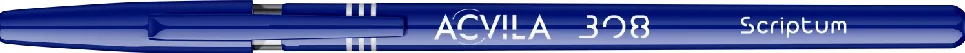 Pix fara mecanism Acvila, Scriptum 308, varf 1 mm, scriere albastra