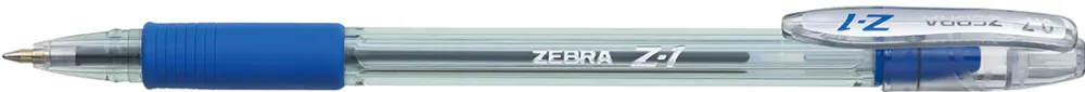 Pix fara mecanism Zebra Z1, grip, corp plastic, varf 0.7 mm, culoare scriere albastru