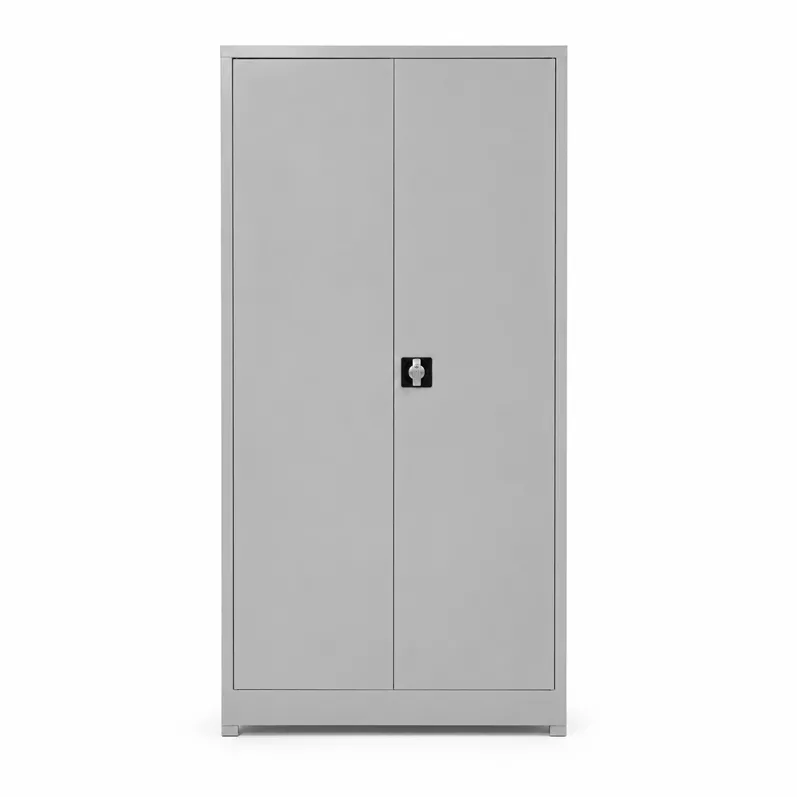 Dulap metalic cu 2 usi si 4 polite, 92 x 40 x 198 cm