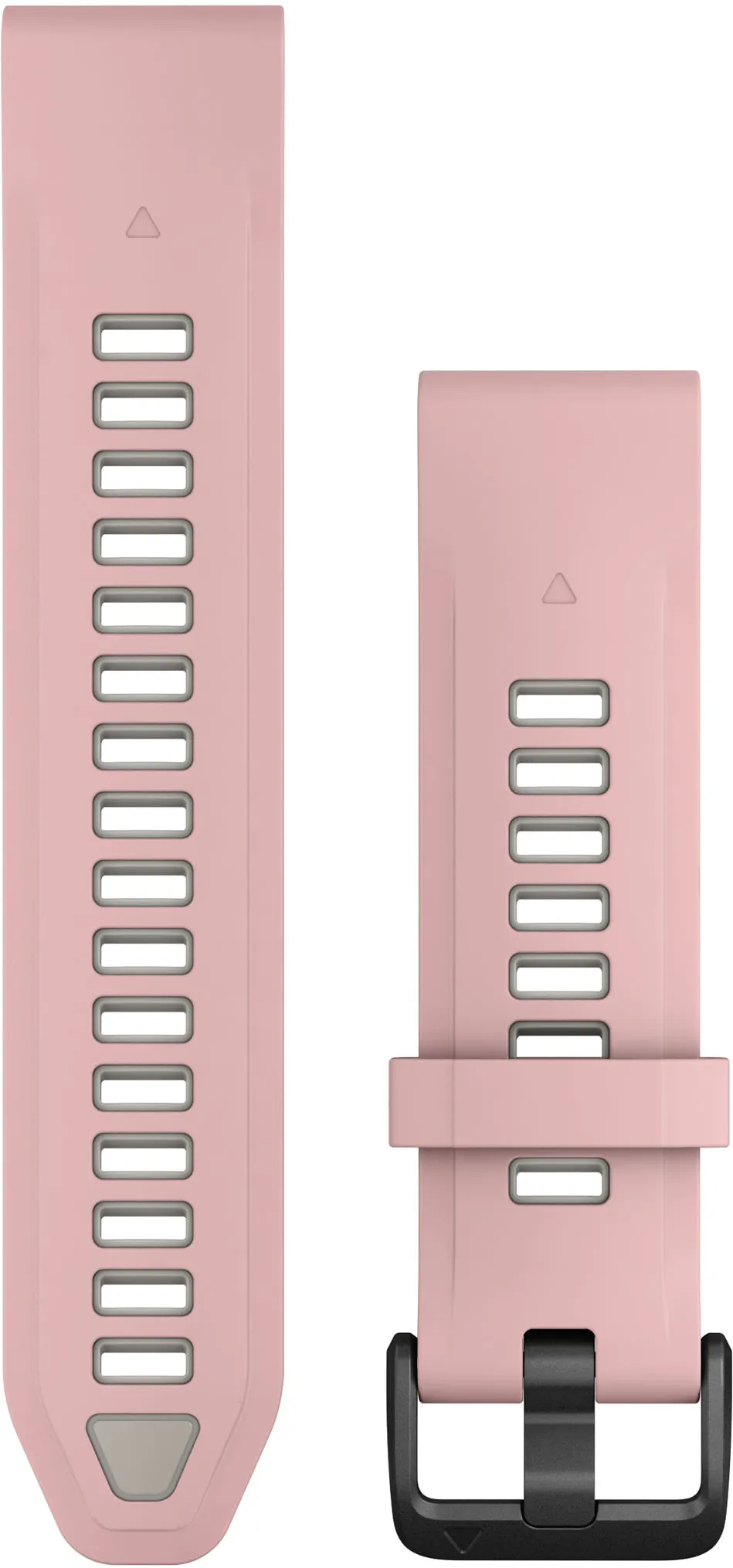 Garmin - curea silicon - QuickFit 20 watch band - Dust rose | Fog gray Silicone