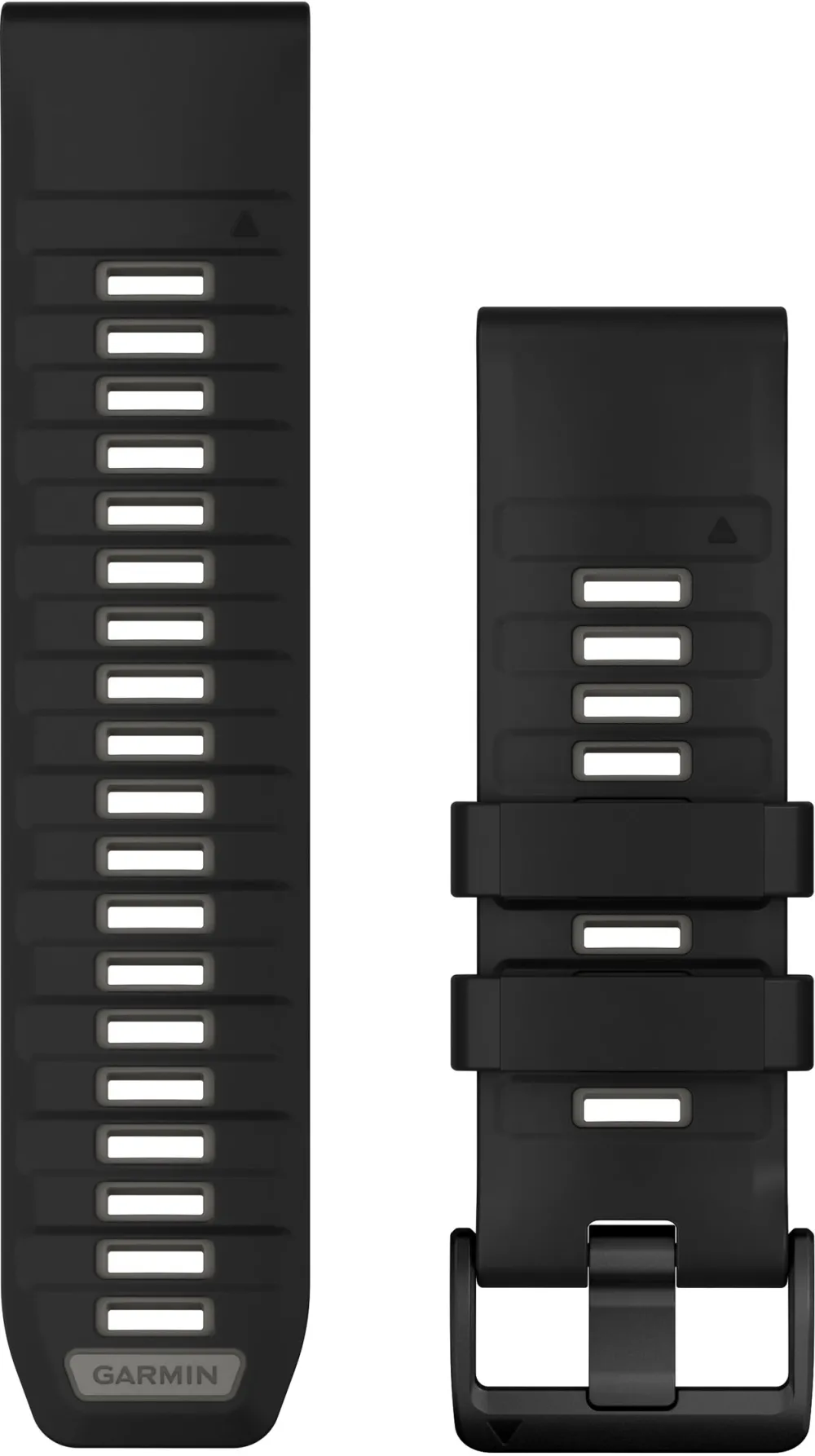 Garmin - curea silicon - QuickFit 26 watch band - Black | Pebble gray Silicone