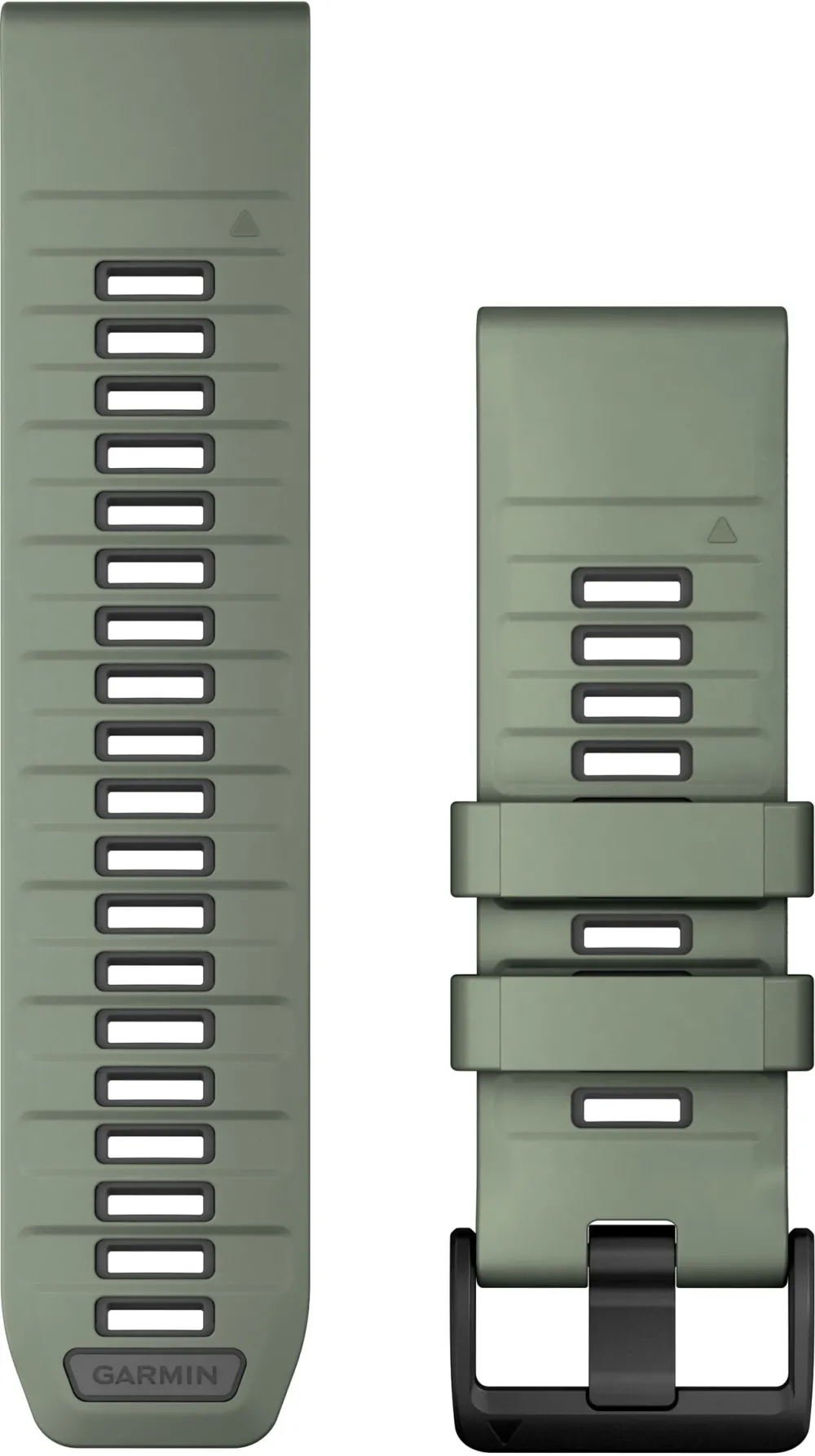 Garmin - curea silicon - QuickFit 26 watch band - Willow | Graphite Silicone