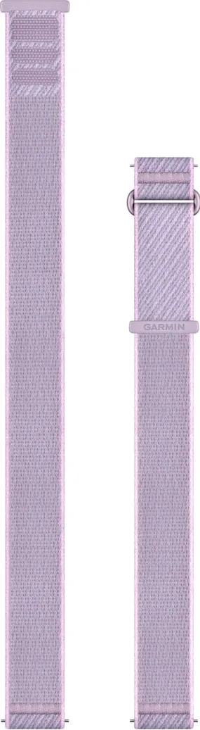 Garmin - curea nailon - Quick Release 18 - Comfort Fit - Light Purple I Pink Meringue