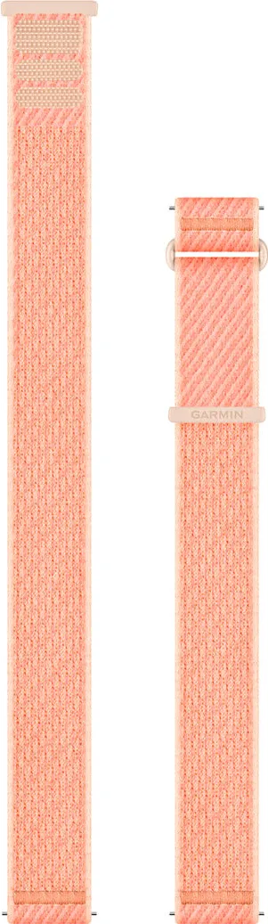 Garmin - curea nailon - Quick Release 20 - Comfort Fit - Coral | Pink Dawn