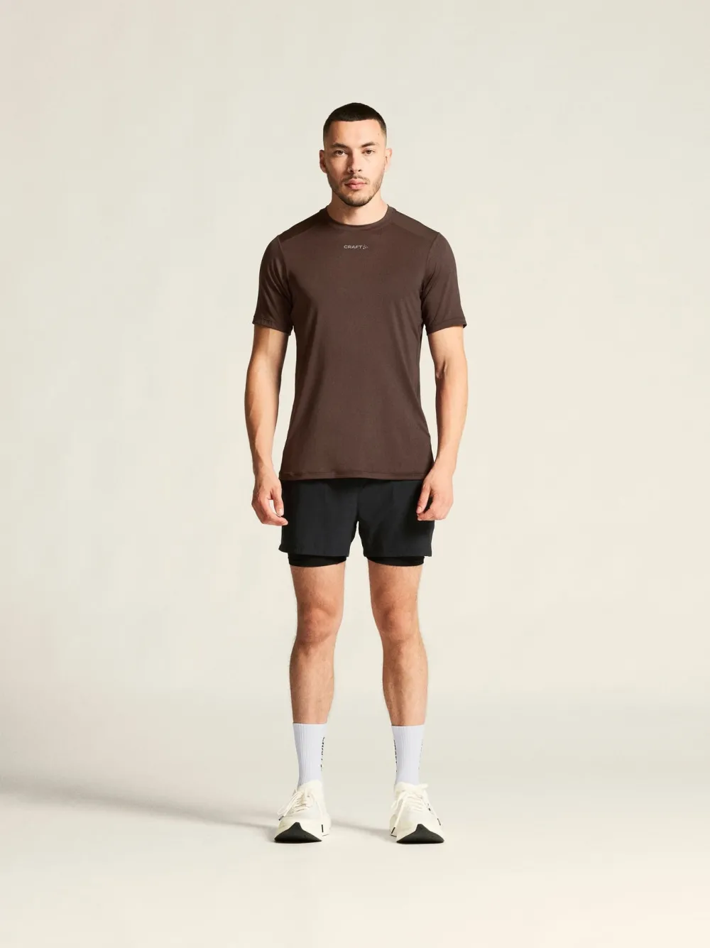 Craft - tricou - Adv Essence SS Tee 2 - Brown - XL