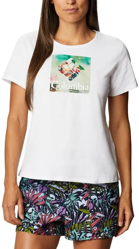 Columbia - Tricou Femei Columbia Alpine Way Screen Ss Tee - alb - S