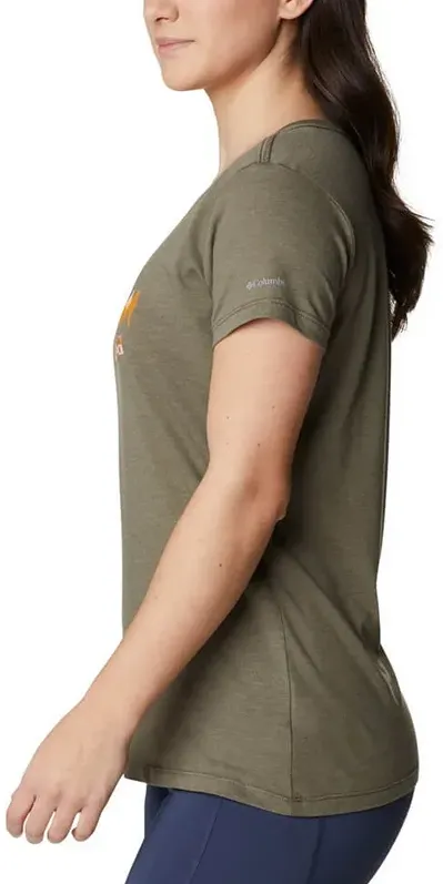Columbia - Tricou Femei Columbia Daisy Days Ss Graphic Tee - verde - S