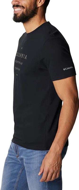 Columbia - Tricou Barbati Columbia Path Lake Graphic Tee II - negru - M
