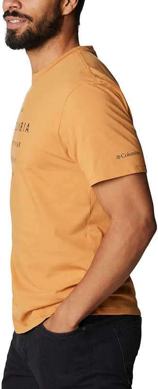 Columbia - Tricou Barbati Columbia Path Lake Graphic Tee II - maro - M