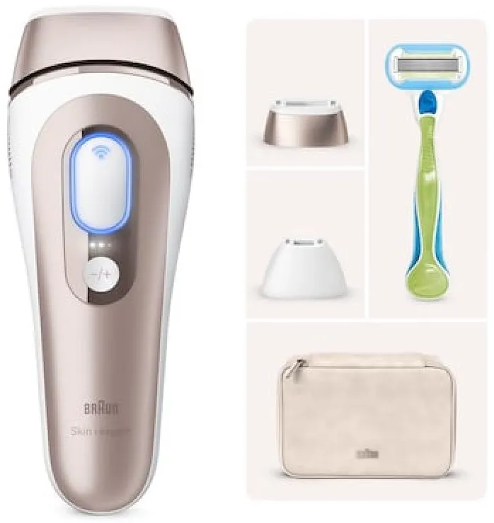 Epilator IPL Skin i-expert Pro PL7147, auriu