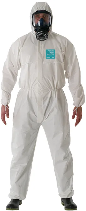 Combinezon Ansell, Microgard 2000, alb, tip 5/6, marime S