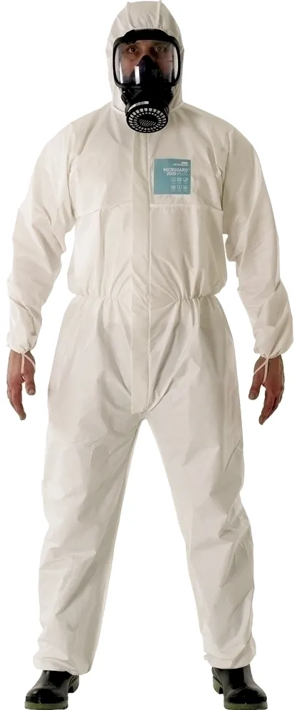 Combinezon protectie, Ansell, Microgard 2000, alb, marimea XL