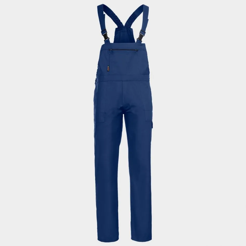 Pantaloni cu pieptar bleumarin PLUTON STENSO, marimea L