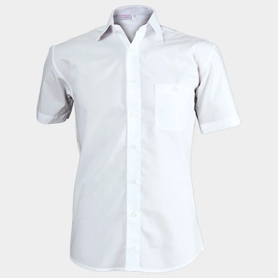 Camasa barbat maneca scurta BEUNIQUE, CAMISA, alba, marimea L