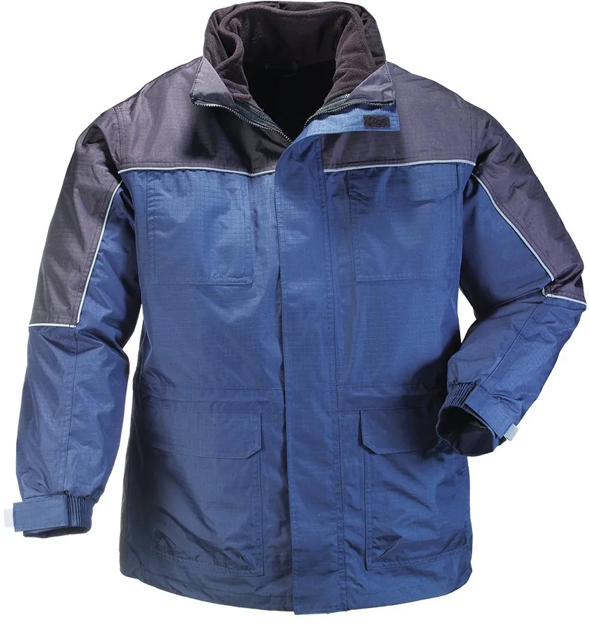 Geaca 4 in 1, Sacla, Ripstop, bleumarin/negru, marimea S