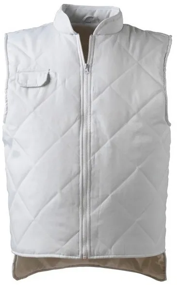 Vesta de lucru ALBATROS Coverguard, alba, matlasata, marime S