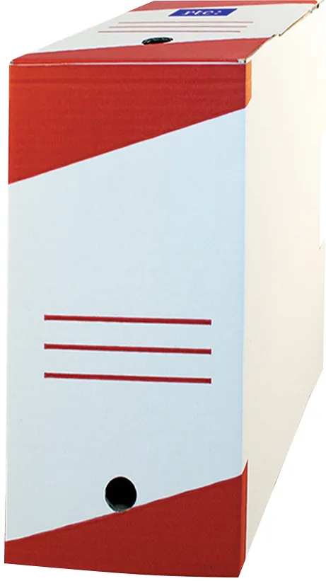 Cutie de arhivare, 330x255x160 mm, alb, 10 bucati/set