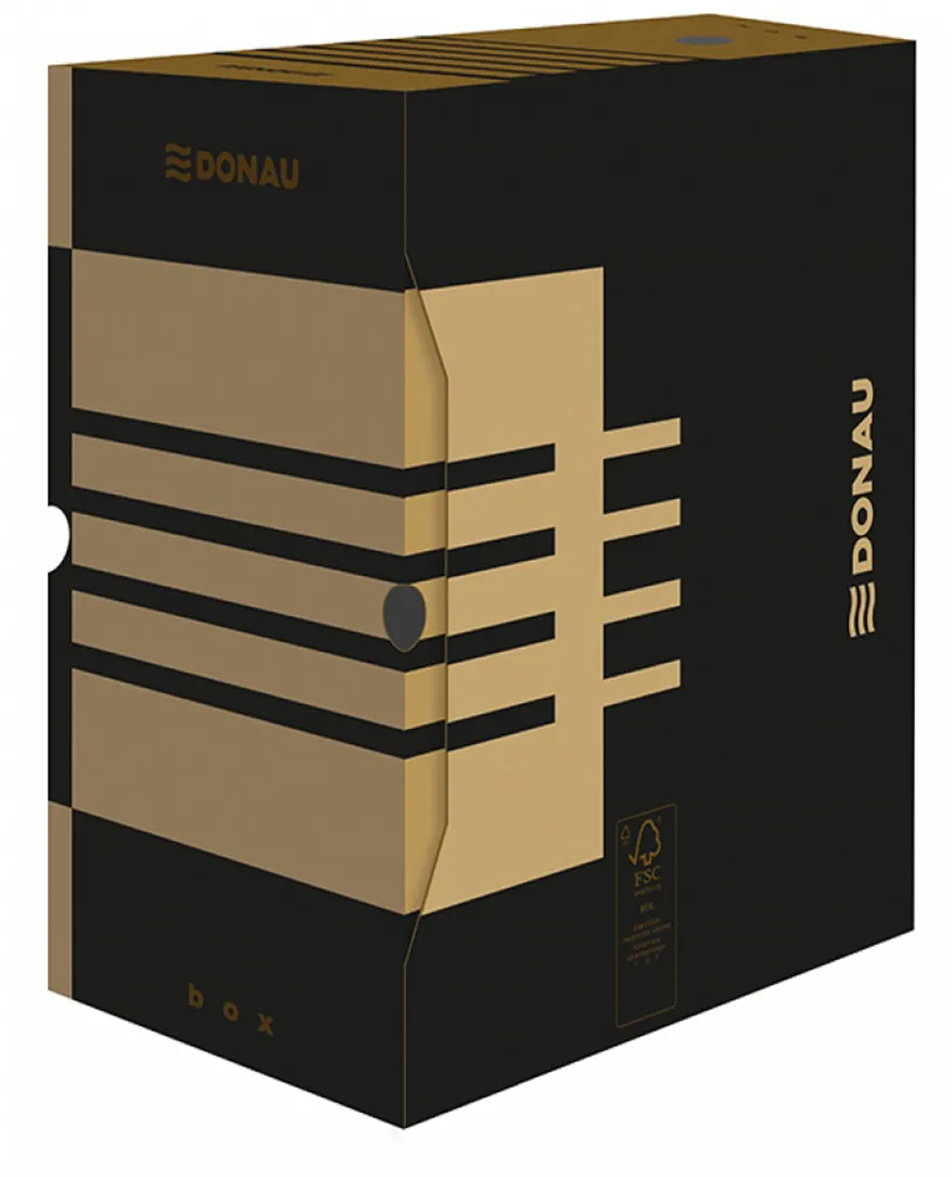 Cutie de arhivare Donau, 155x340x300 mm, carton maro