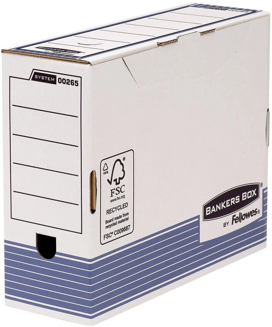 Cutie arhivare Fellowes, FastFold, A4, 327x265x111 mm