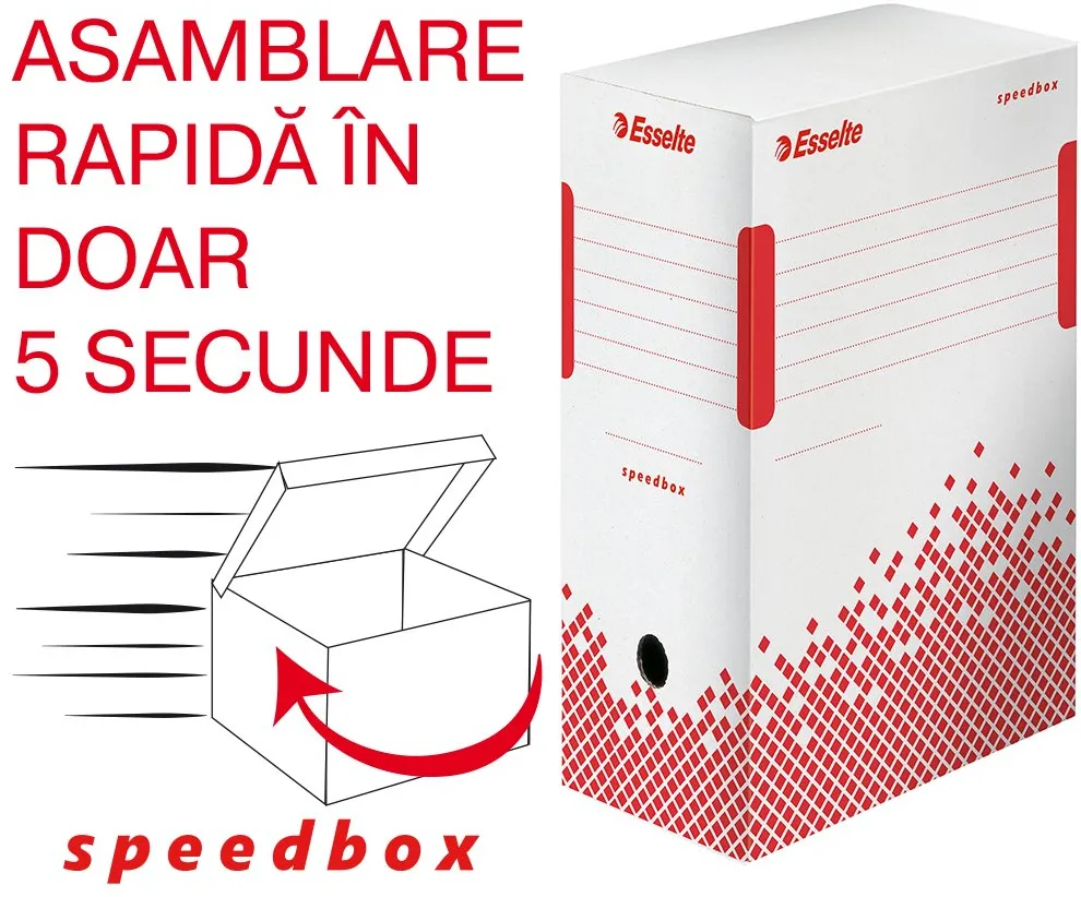 Cutie de arhivare Esselte Speedbox 150 mm