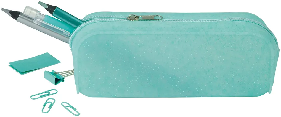 Penar siliconic Apli Soft Glitter, 185x75x55, diverse culori