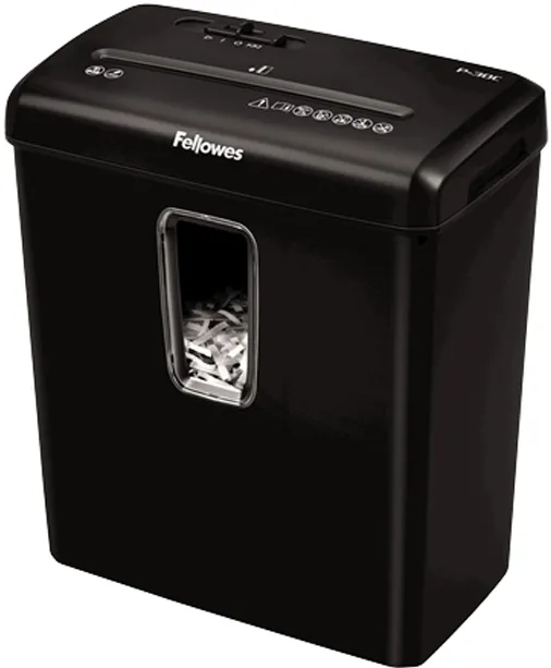 Distrugator de documente, Fellowes, P-30C, cross-cut, 15 L