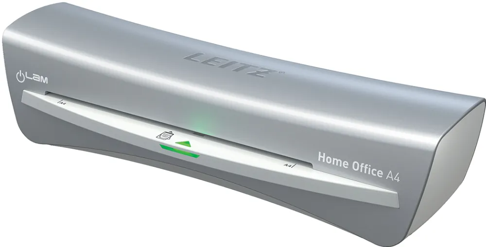 Laminator Leitz iLAM Home Office, A4, kit folii laminare inclus, gri