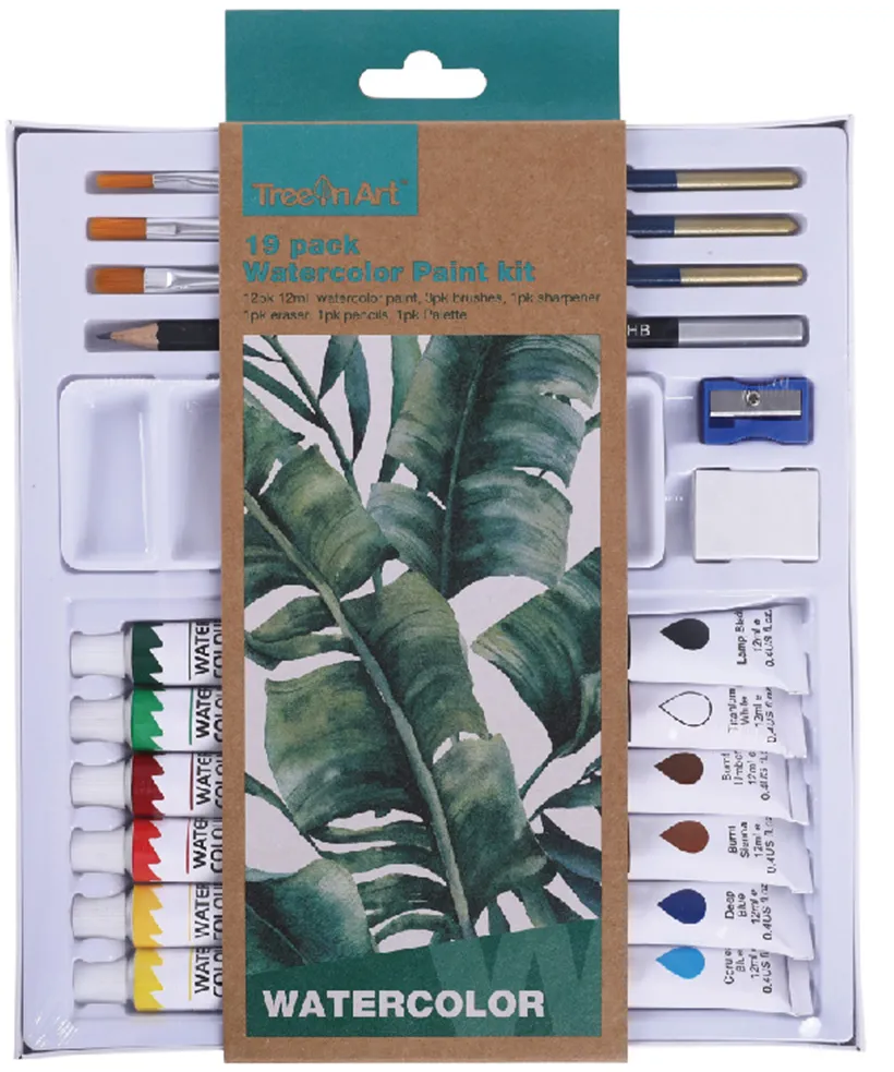 Set Memoris-Precious, tempera pe baza de apa cu accesorii