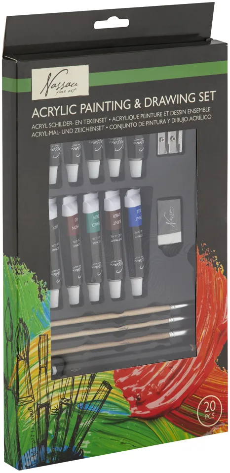 Set 20 de piese Creative Craft, pictura si desen