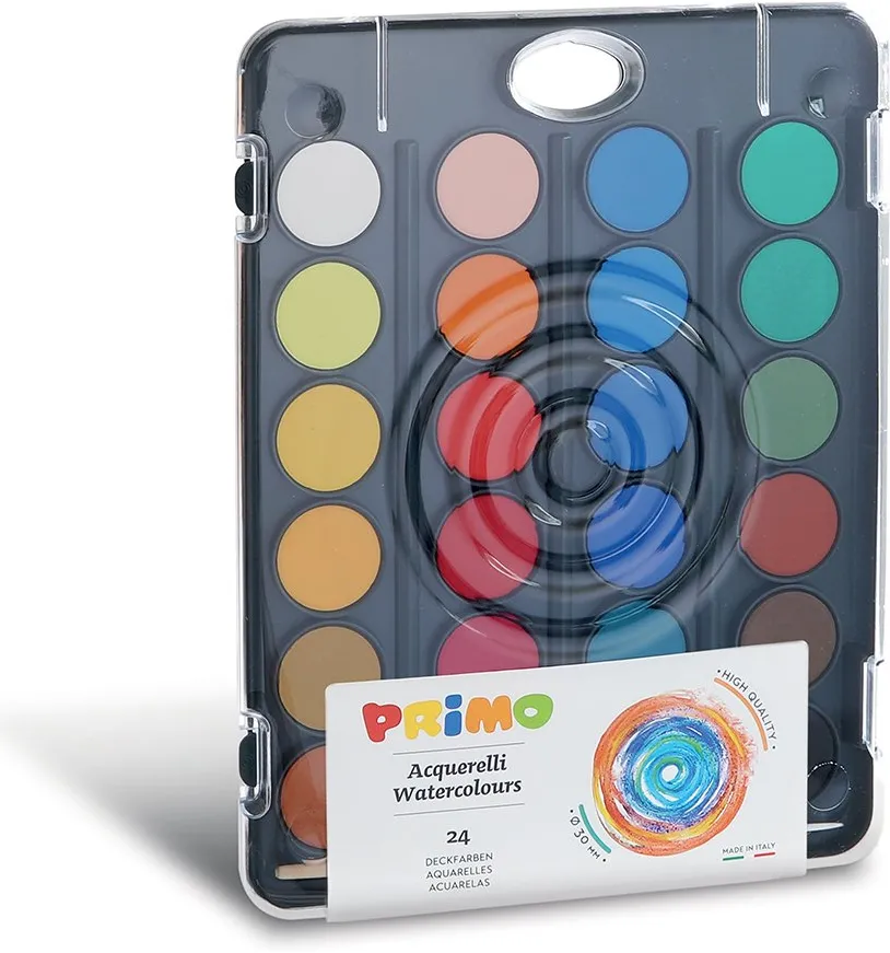 Acuarele Morocolor Primo, 24 culori