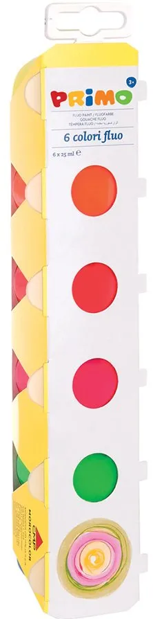 Tempera Morocolor Primo, 25 ml, 6 culori/cutie