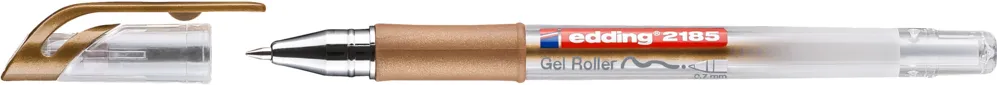 Roller cu gel Edding 2185, varf 0.7 mm, cupru, scriere fina
