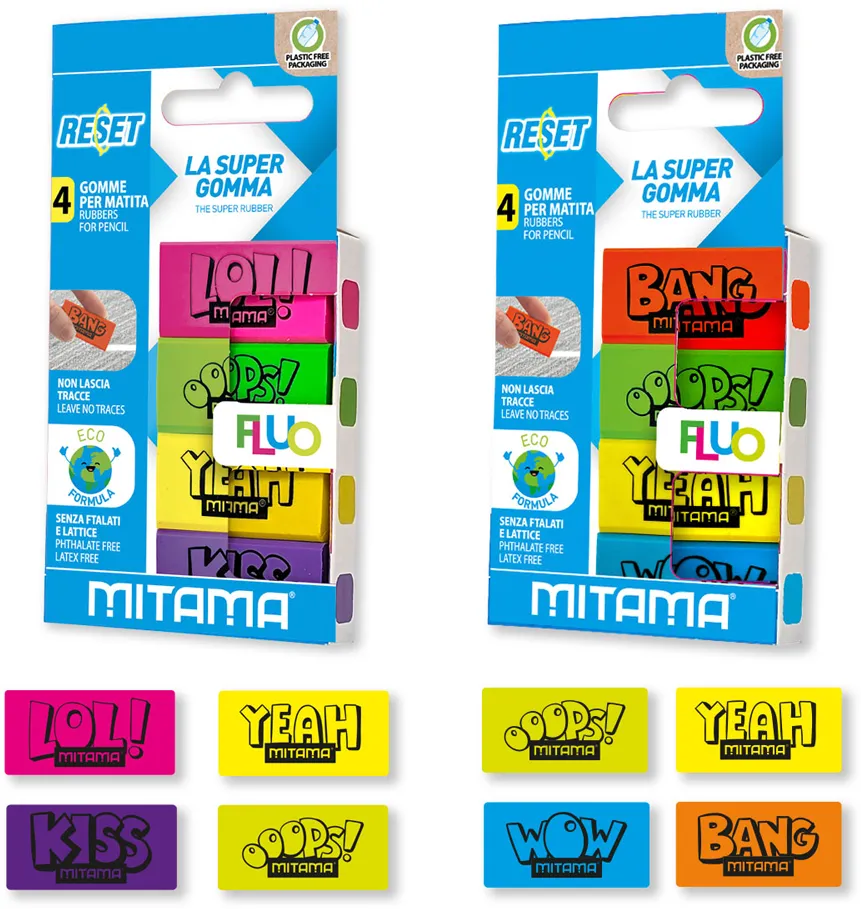 Set 3 radiere Mitama, Fluo