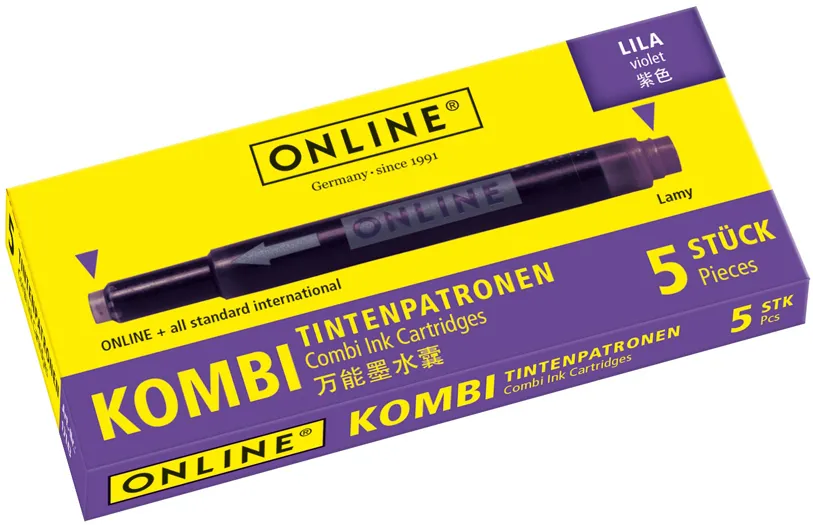 Patroane cerneala Online Combi, mov