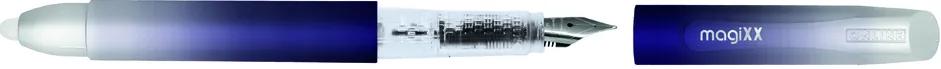 Stilou Online magiXX, cerneala termosensibila, 3 rezerve, lila, culoare scriere albastru