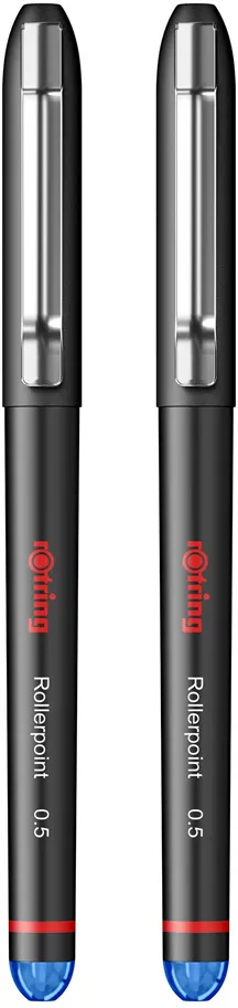 Set 2 rollere Rotring, albastre