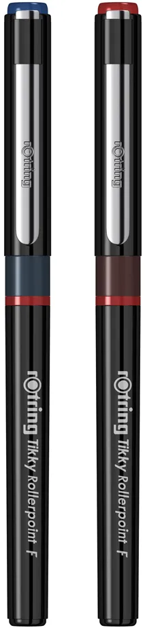 Set roller Rotring Tikky, albastru, rosu