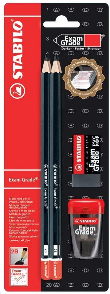 Creion grafit Stabilo Exam Grade, HB