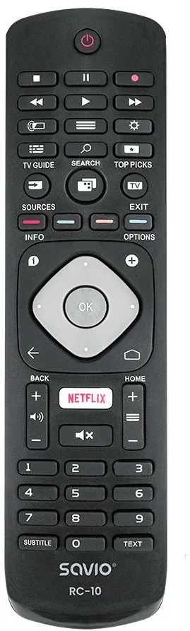 SAVIO Universal remote controller/replacement for PHILIPS TV RC-10 IR Wireless