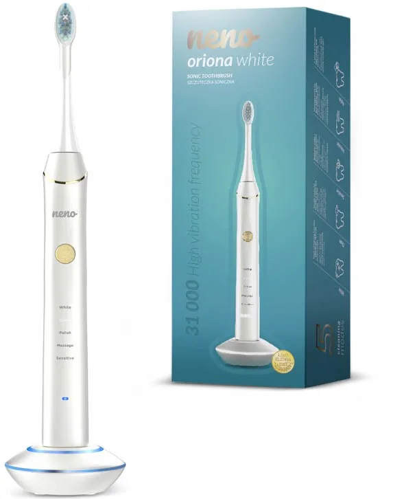NENO ORIONA WHITE sonic toothbrush for adults
