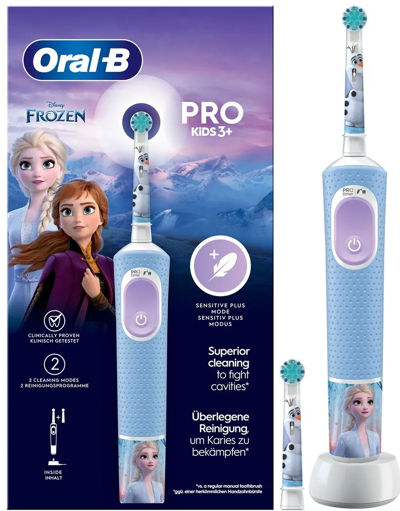 Oral-B Pro Kids Child Rotating-oscillating toothbrush Light Blue