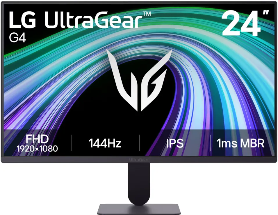 LG 24G411B-B 24" UltraGear™ FHD IPS/16:9/1920x1080/250cdm2/5ms/HDMI/DisplayPort, HDMI, Headphone Out