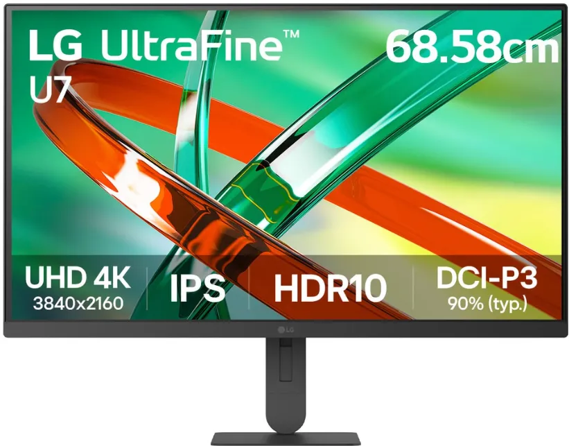 LG 27U710B-B 27" UltraFine IPS 3840x2160 16:9, 5ms, 300 cd/m2, HDMI DP Headphone Out